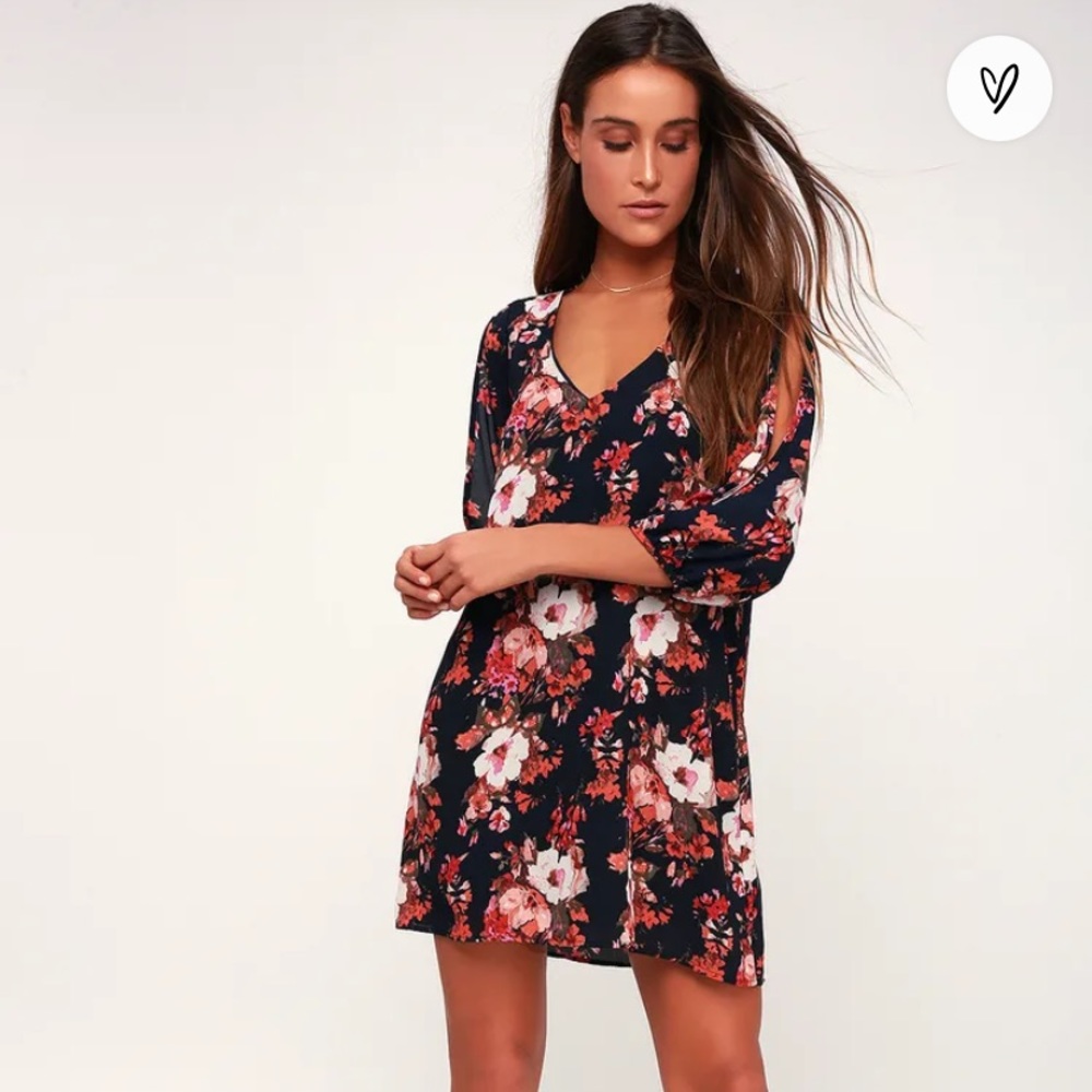 Lulus Shifting Dears dress